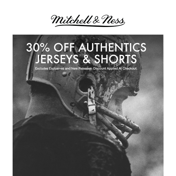 ENDS TONIGHT | 30% Off Authentics Sale!