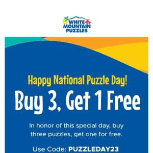 Happy National Puzzle Day