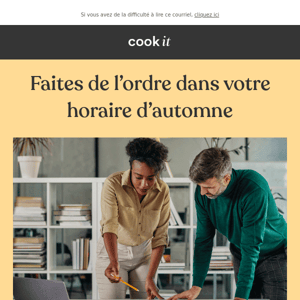 Grande nouveauté! ✨Découvrez nos menus d’automne sans tracas