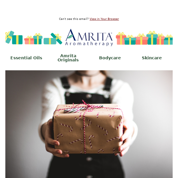 Last chance to save in Amrita's Holiday Sale!