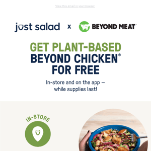 Add Beyond Chicken® for FREE