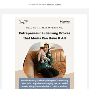 Entrepreneur Julia Lang Proves that Moms Can Have It All