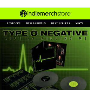 Type O Negative limited vinyl!