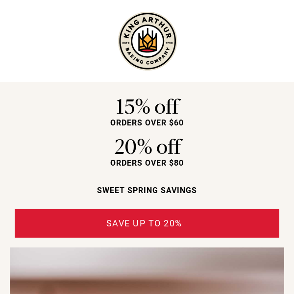 Tap Into Savings Up to 20% Off!