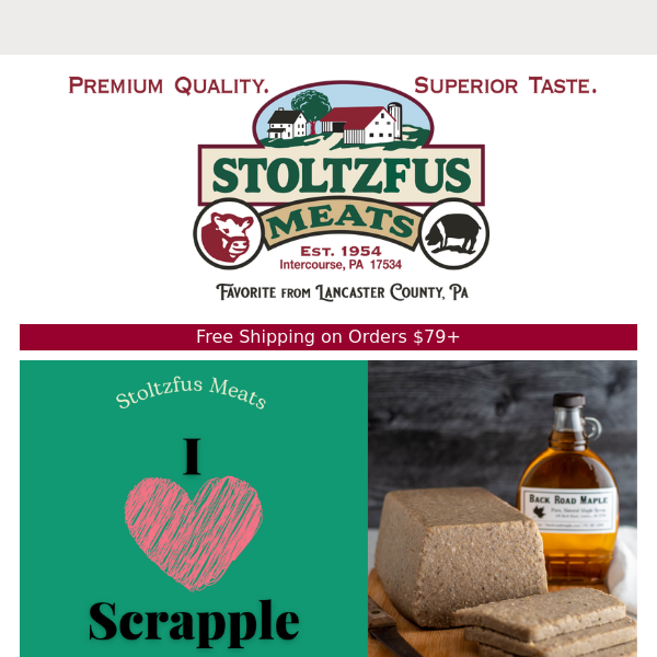 Celebrate National Scrapple Day with discounts!