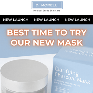 Detoxify and Clear Up Your Skin with our New Mask