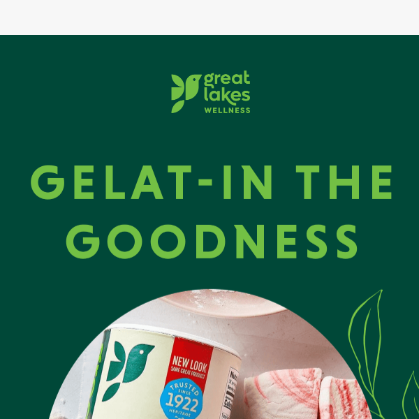 Boost Your Wellness with Great Lakes' Culinary Beef Gelatin!