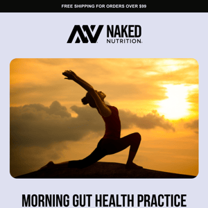 A Morning Routine 🧘 For Optimal Gut Health 🌅