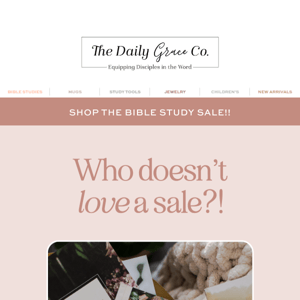 These BEST-SELLING Bible studies are on sale! 😍