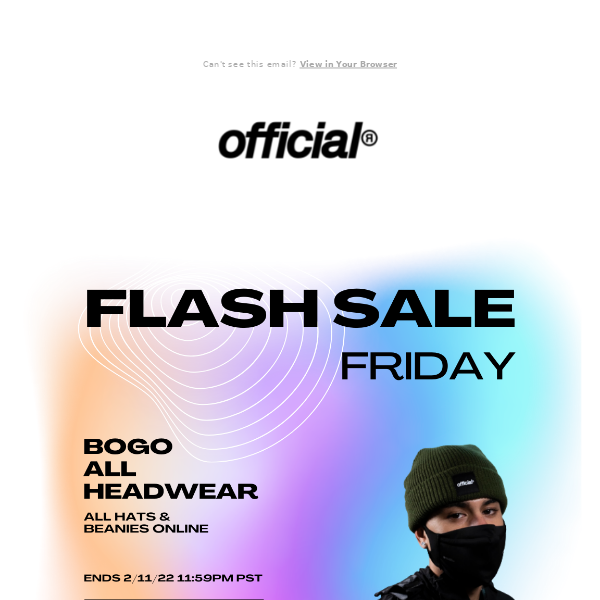 ⚡️ BOGO HEADWEAR | FLASH SALE⚡️