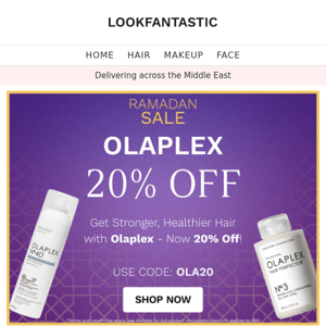 Olaplex 🔥 20% Off