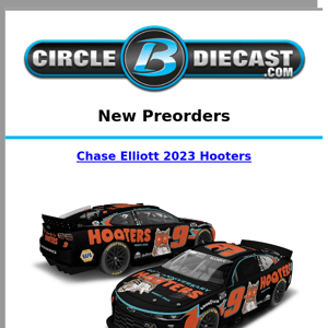 Chase Elliott Hooters Preorders 1/30