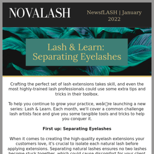 Having Trouble Separating Eyelashes?
