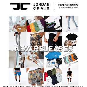 Jordan Craig, check out these new releases