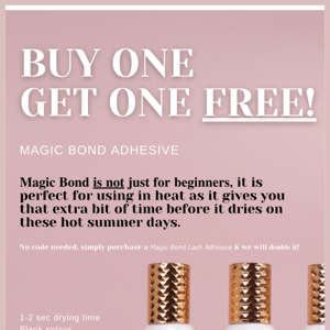 BUY 1 GET 1 FREE! 🛒