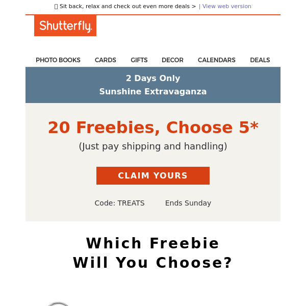 Shutterfly dog clearance tag promo code