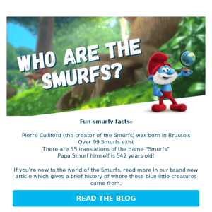 I got 99 Smurfs and Gargamel ain’t one!