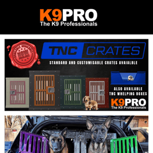 TNC Crates - Made just for your dog!