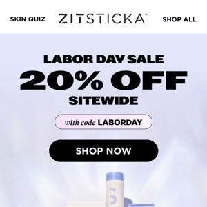 🚨 20% OFF SITEWIDE STARTS NOW 🚨