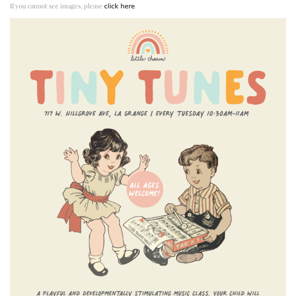 🎵TOMORROW🎵 Tiny Tunes with Little Charm