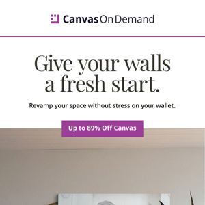 Refresh your walls without hurting your wallet