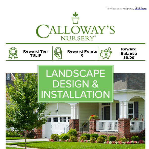 Make this your best spring ever with a new landscape!