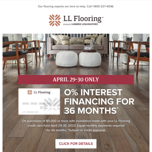 Flash Financing Offer | April 29-30 ONLY!