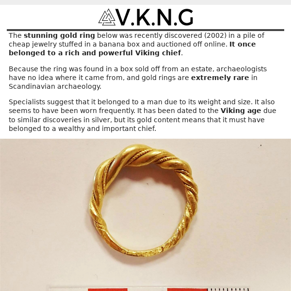 Free Engraving on Viking Rings - Last Change