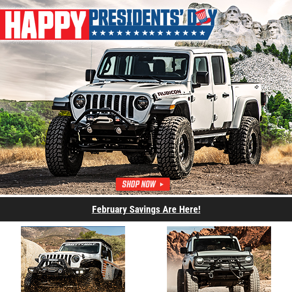 🇺🇸 President's Day Savings Inside! Up to 75% Off Top Brands