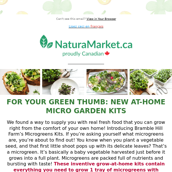 NEW 🌱 At-home Micro Garden Kits & Other Green Goodness by Truff, Kazien, Healthy Crunch