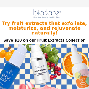 DId you know that the fruit extracts are great for your skin? 🍑