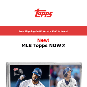 Mookie Betts leads MLB Topps NOW®!