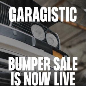 🚘 Upgrade your ride with the Garagistic Body Kit Sale!