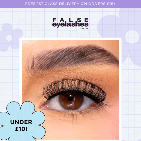 Dreamy falsies for under a tenner! 😱