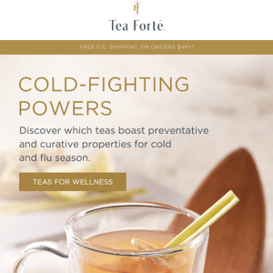 The Best Teas for Colds + Flu 🌡