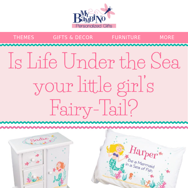 Gifts for your Little Mermaid💜