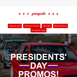 🇺🇸 President's Day Weekend Deals: 15% Off!