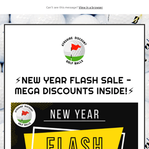 ⚡️New Year Flash Sale - MEGA Discounts Inside ⚡️