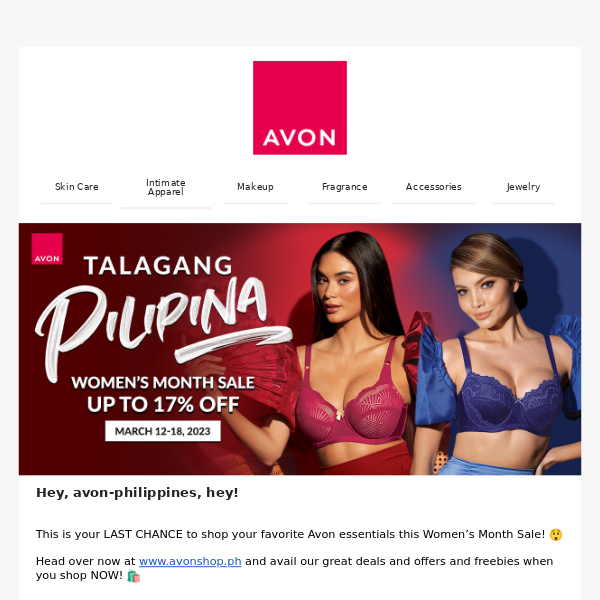 Avon Philippines  Intimate Apparel - How to Get Your Perfect Panty Size