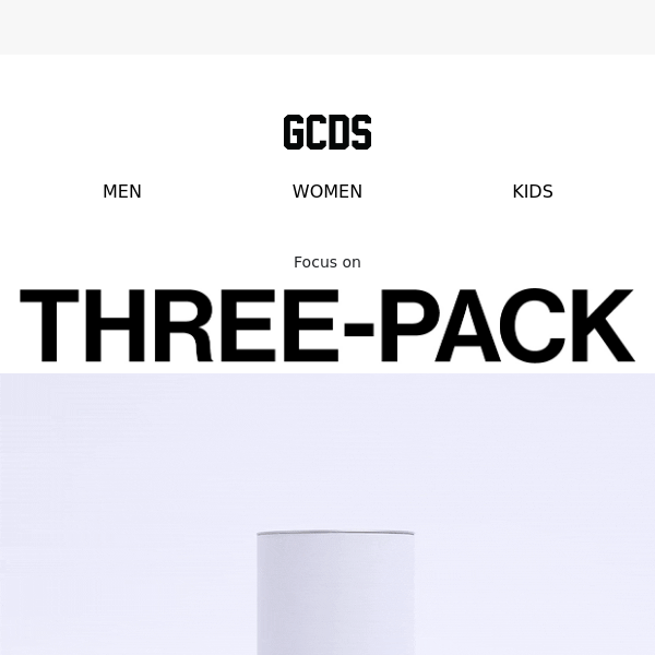 GCDS Collection: Three-Pack