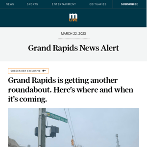 Grand Rapids is getting another roundabout. Here’s where and when it’s coming.