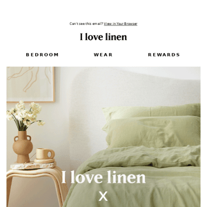 WIN! With Keep it Cleaner X I Love Linen