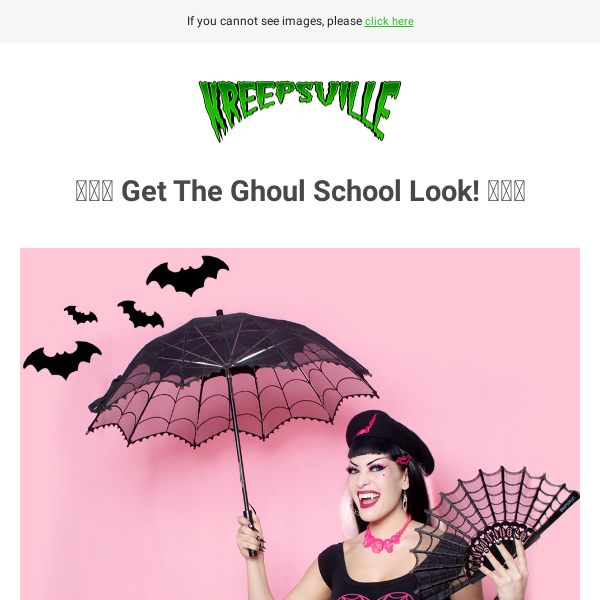 💕🕷️🕸️Get The Ghoul School Look! 🕸️🕷️💕