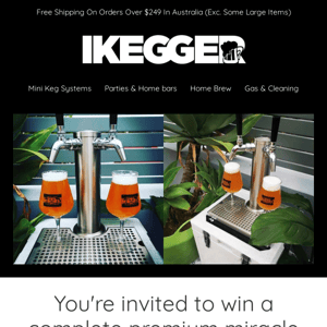 iKegger Win A Complete Miracle Box!