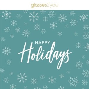 Happy Holidays From Glasses2you