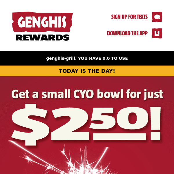 Don't Skip Out on Our Birthday Party, Genghis Grill!🥳⌛🍚