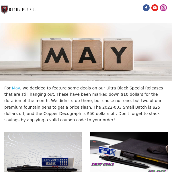 May Deals