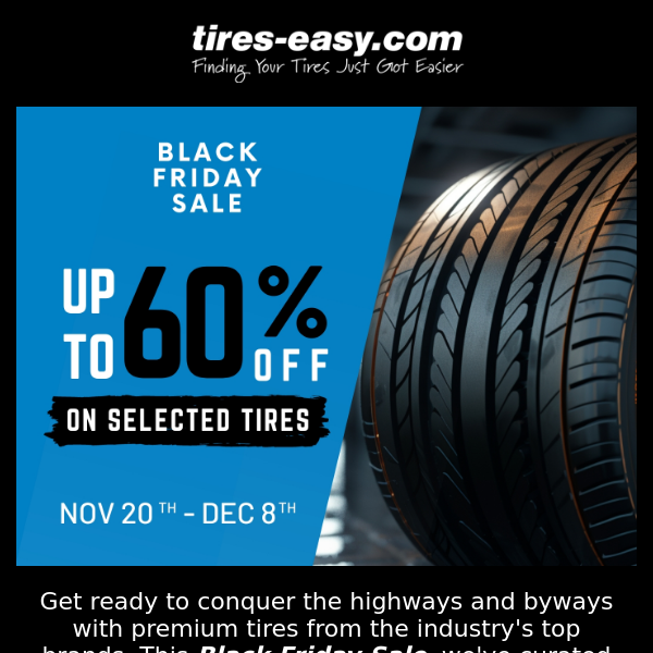 Black Friday Tire Deals: Unleash the Road Warrior in You! 🚙💨