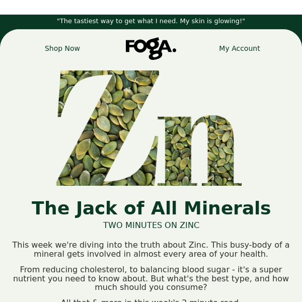 Zinc : The Jack of all Minerals