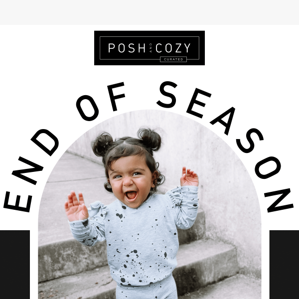 End Of Season Sale! 👋